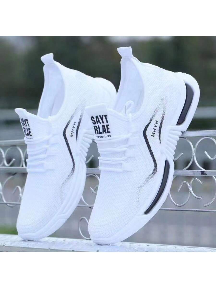 New Style Non-Slip Breathable Running Shoes Mesh Fashionable Men's Sports Shoes