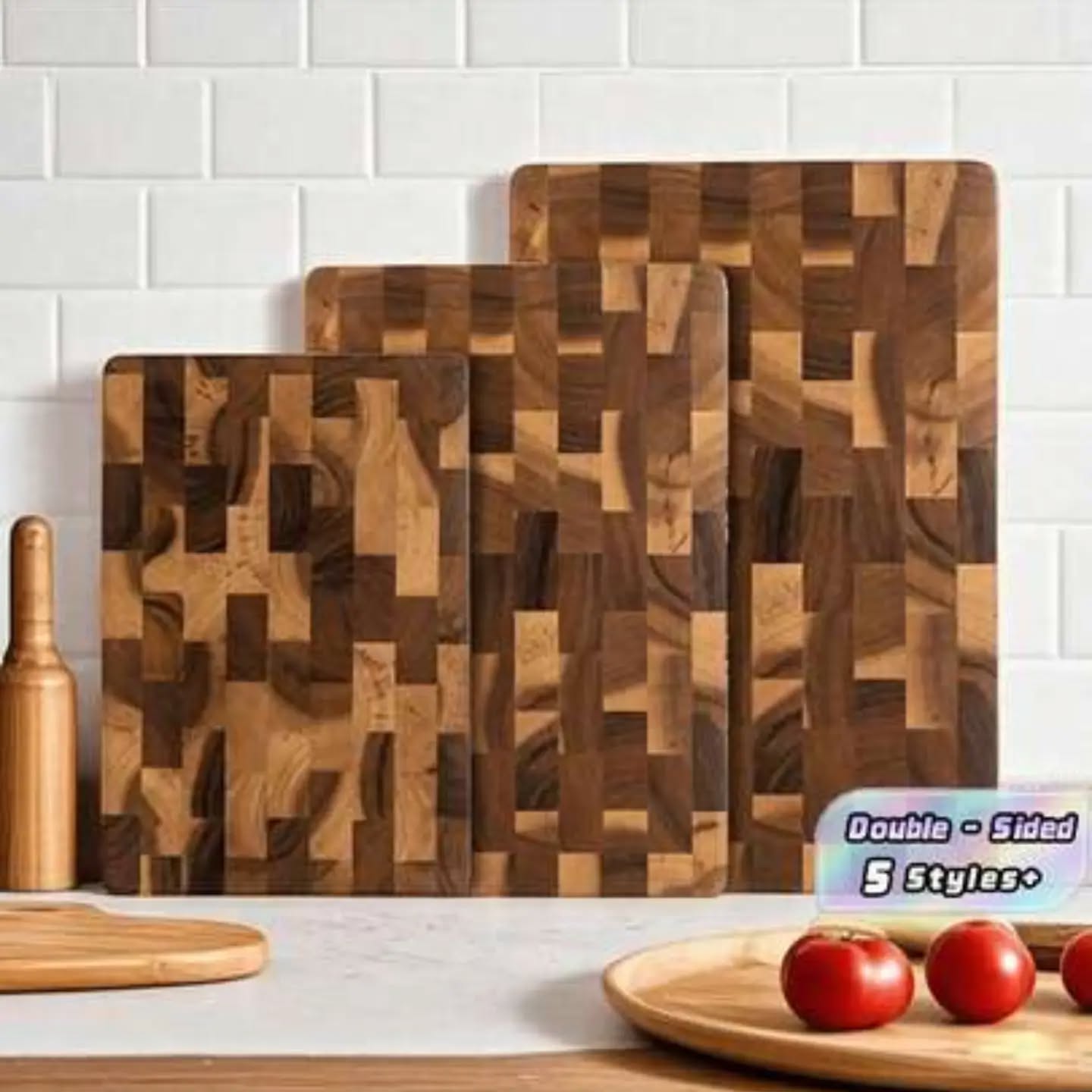 1PC/3PCS Acacia Wood Cutting Board