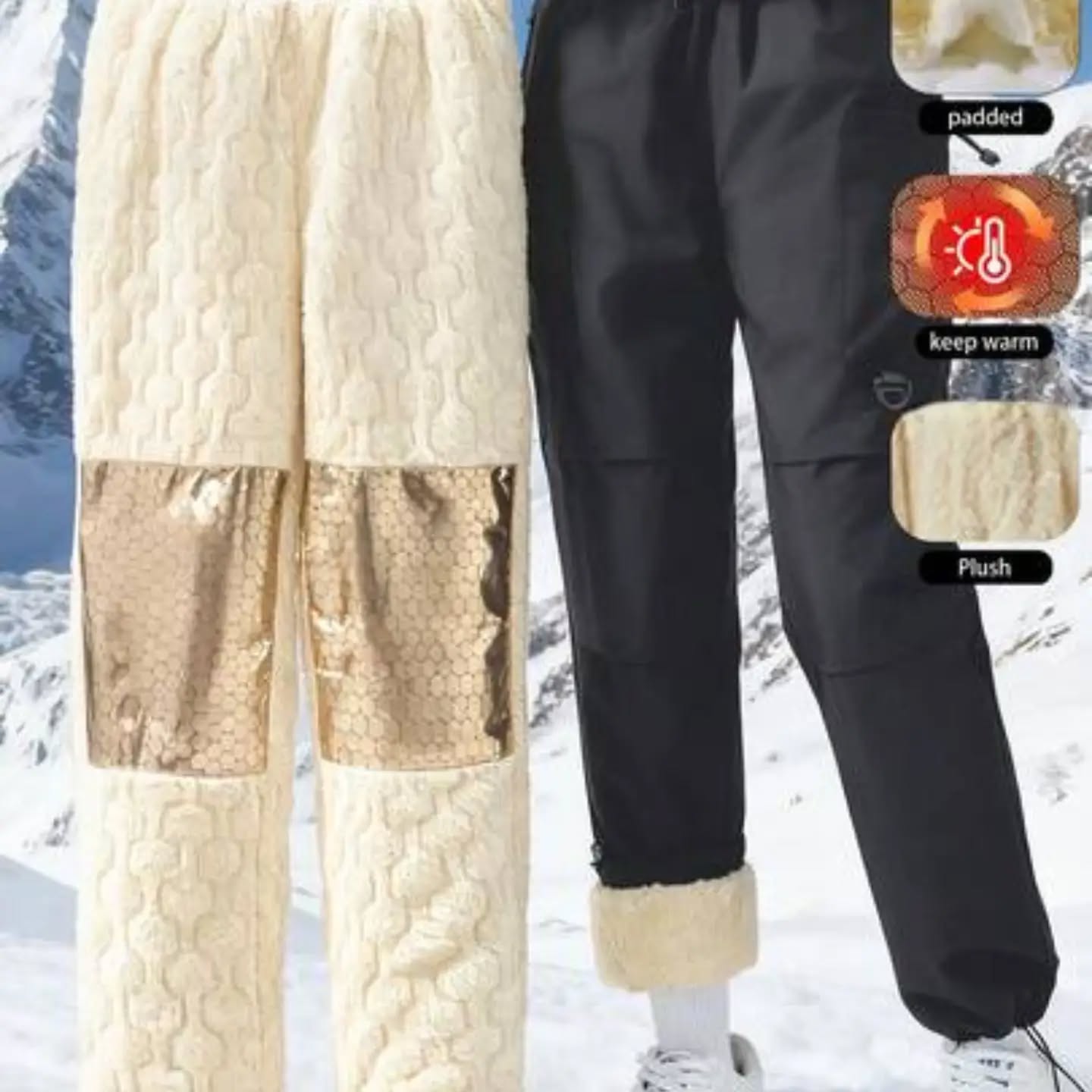 GRIM PANDA Women's Winter Ski Pants