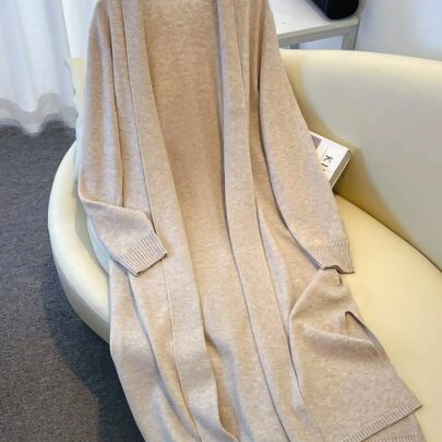 Franclia Women's Casual Long Cardigan Sweater